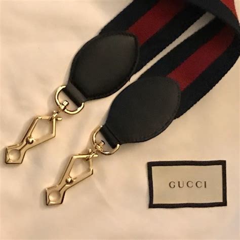 gucci shoulder strap purse|Gucci leather purse strap replacement.